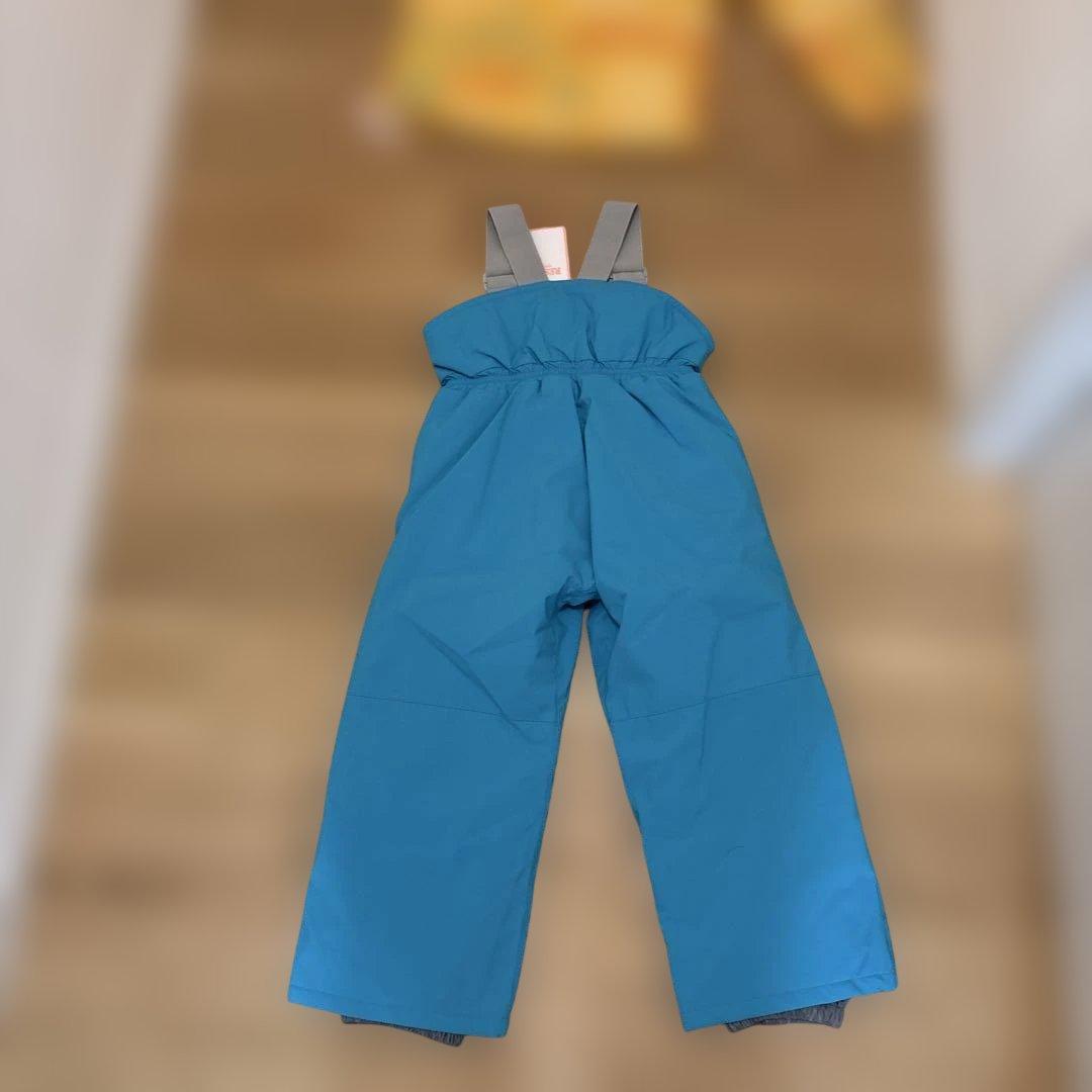 子ども用スキーウェア 100cm サイズ調整可能。