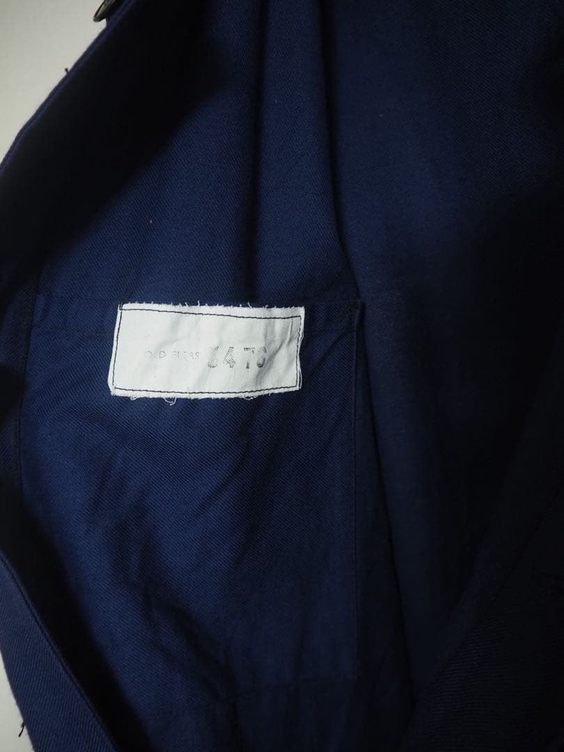 フランス軍 60s OD FLERS ワーク ジャケット コットン モールスキン