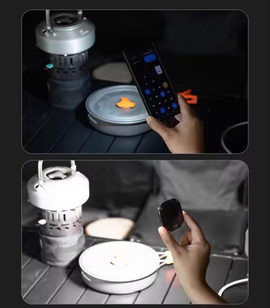 ブラックWUBEN E1-BK スマホフラッシュライト