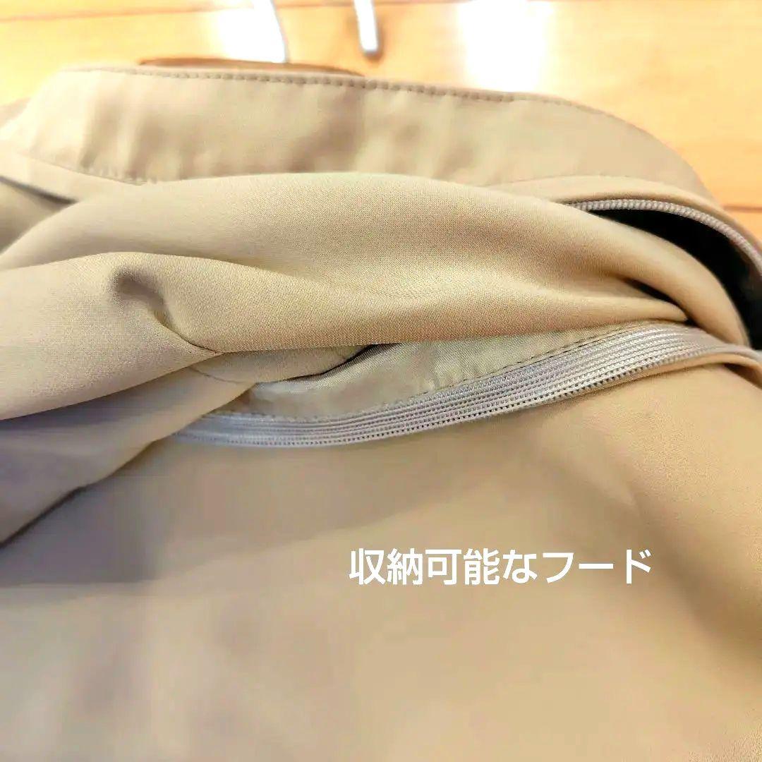 翡*翠様 レリアン とろみベージュ フーデッドスプリングコート9M