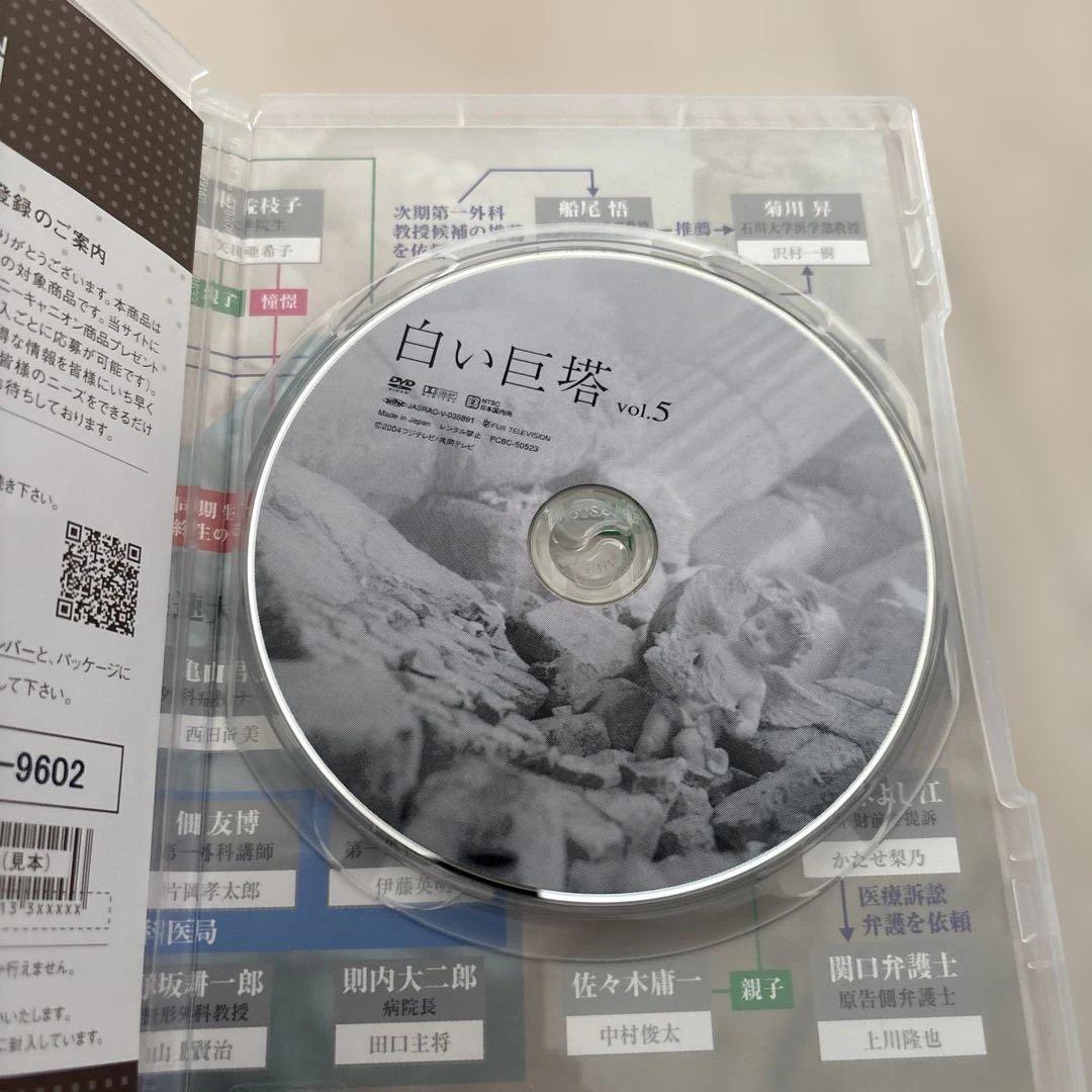 フジテレビ開局45周年記念ドラマ 白い巨塔 第二部 DVD-BOX〈5枚組〉