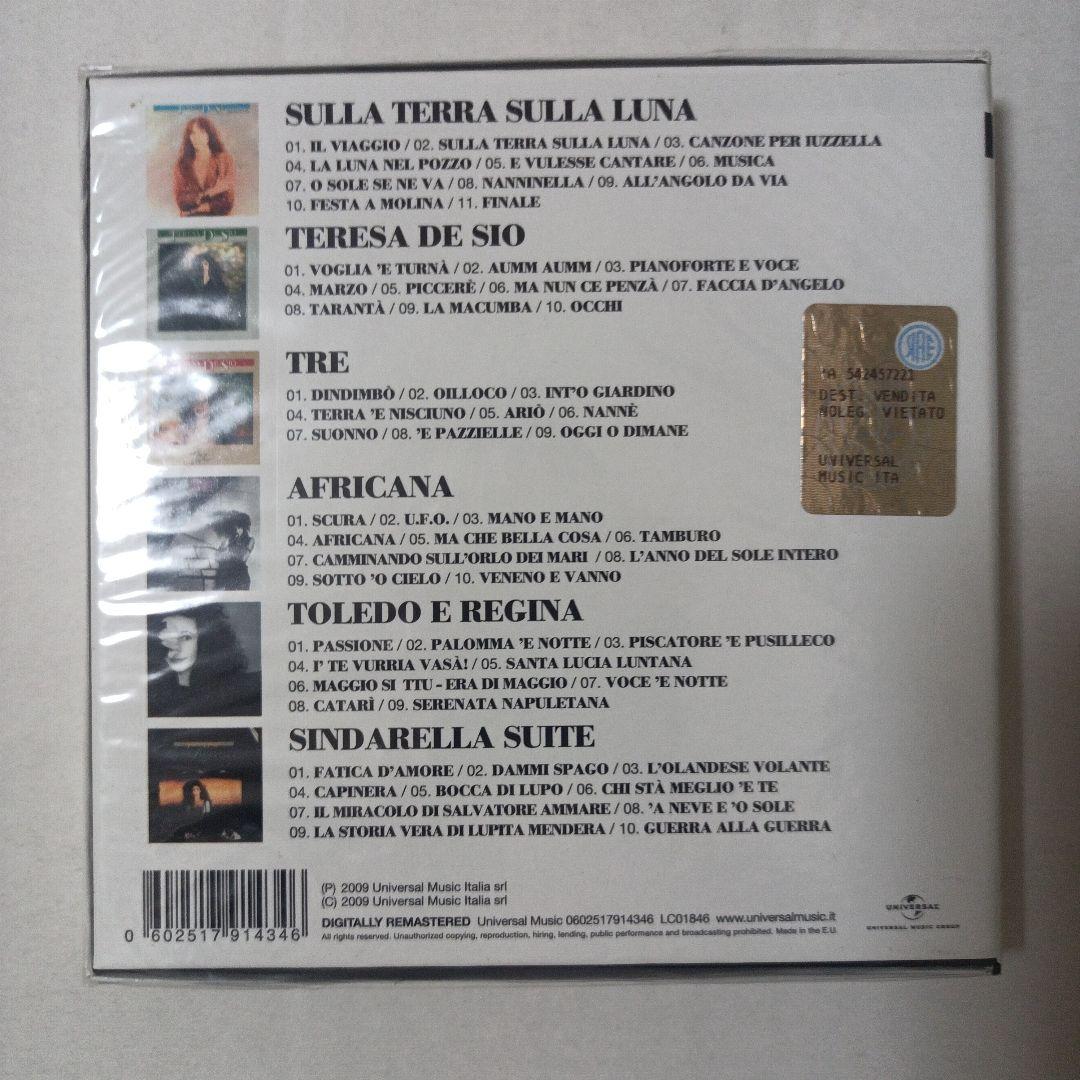 Teresa De Sio 6CD The Universal Music 〜