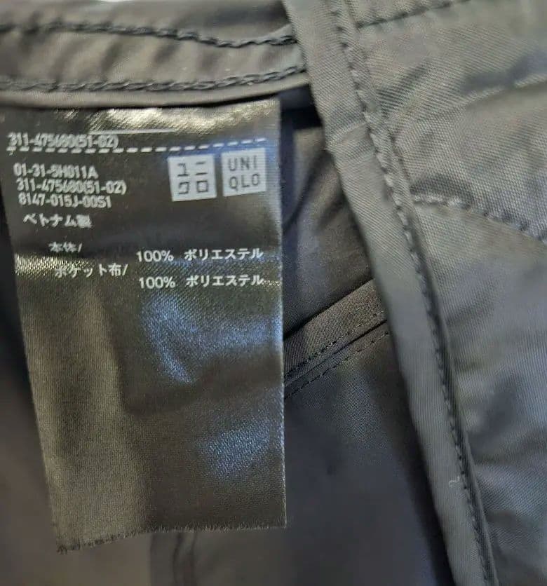 UNIQLO ウィンドプルーフ2WAYモッズコート Mサイズ