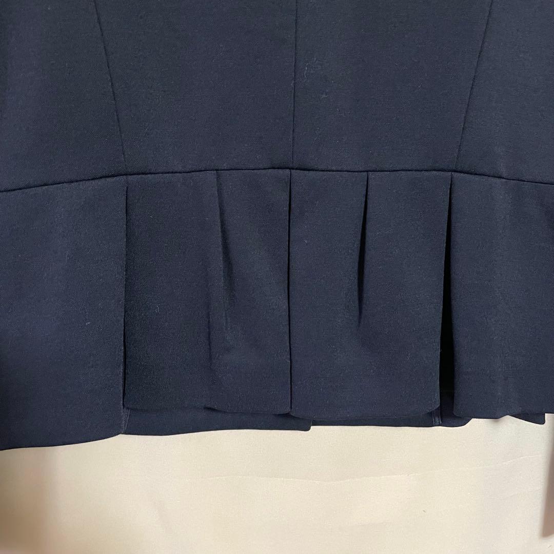 【新品】TO BE CHIC モクロディ ウエストタックジャケット ブラック