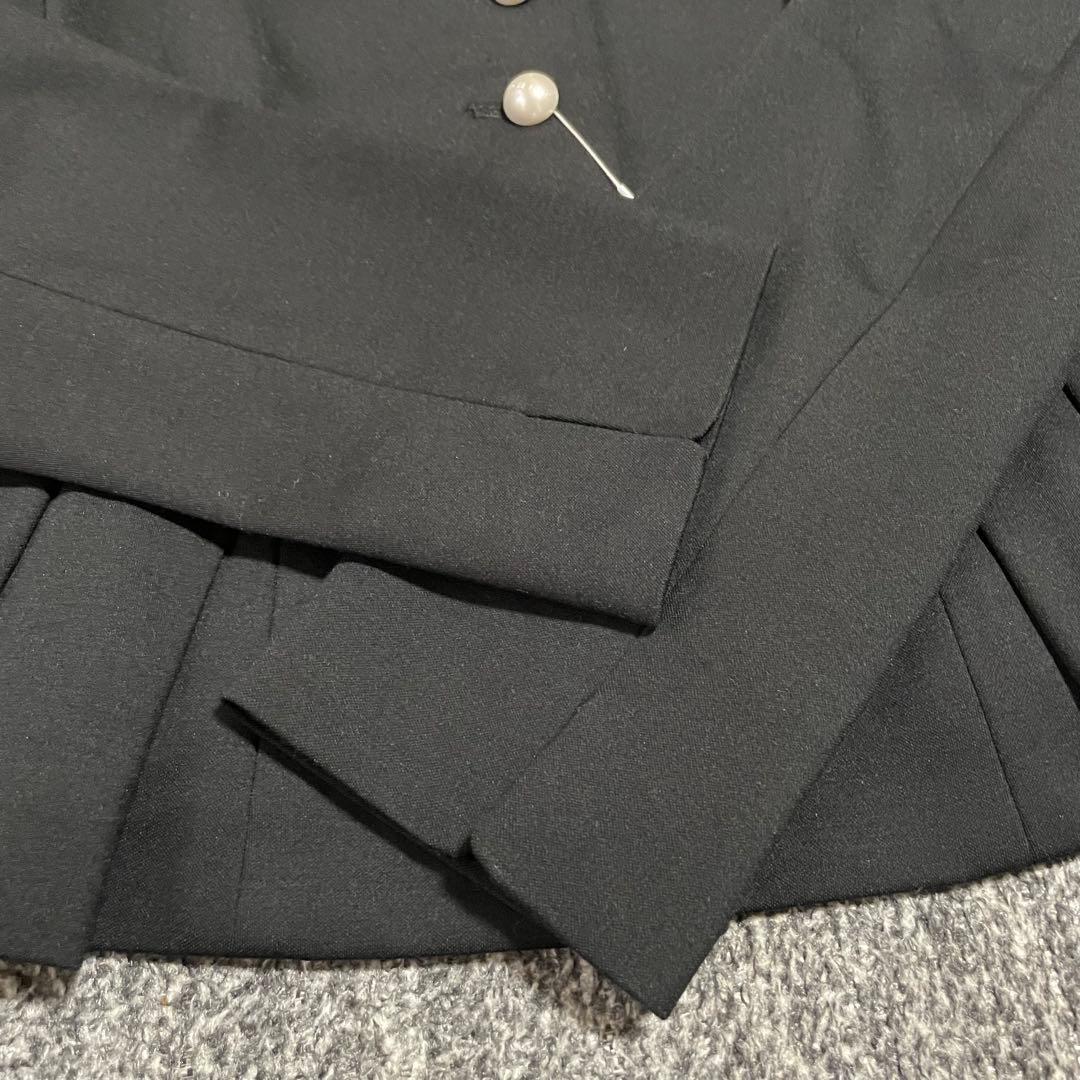 【新品】TO BE CHIC モクロディ ウエストタックジャケット ブラック