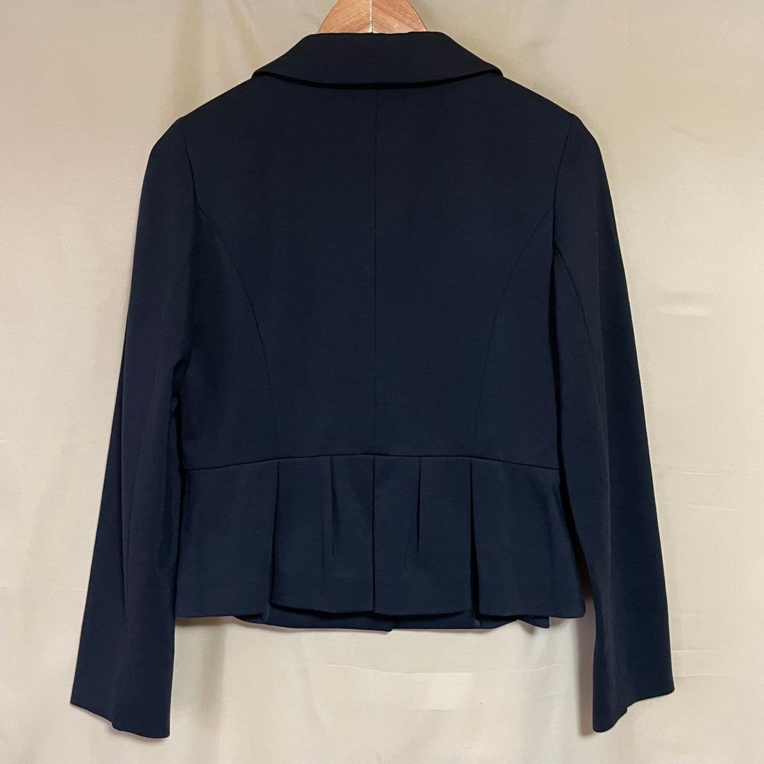 【新品】TO BE CHIC モクロディ ウエストタックジャケット ブラック
