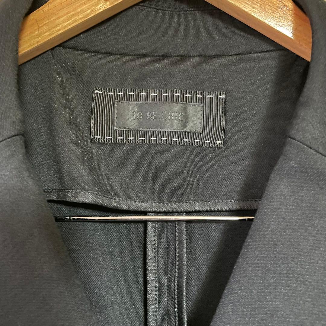 【新品】TO BE CHIC モクロディ ウエストタックジャケット ブラック