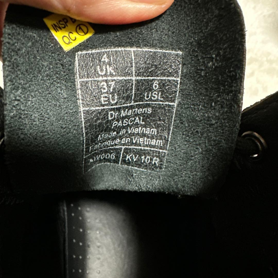 Dr. Martens Pascal ブラックブーツ UK 6