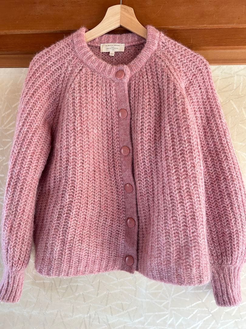 Sezane EMILE ピンク カーディガン XXS