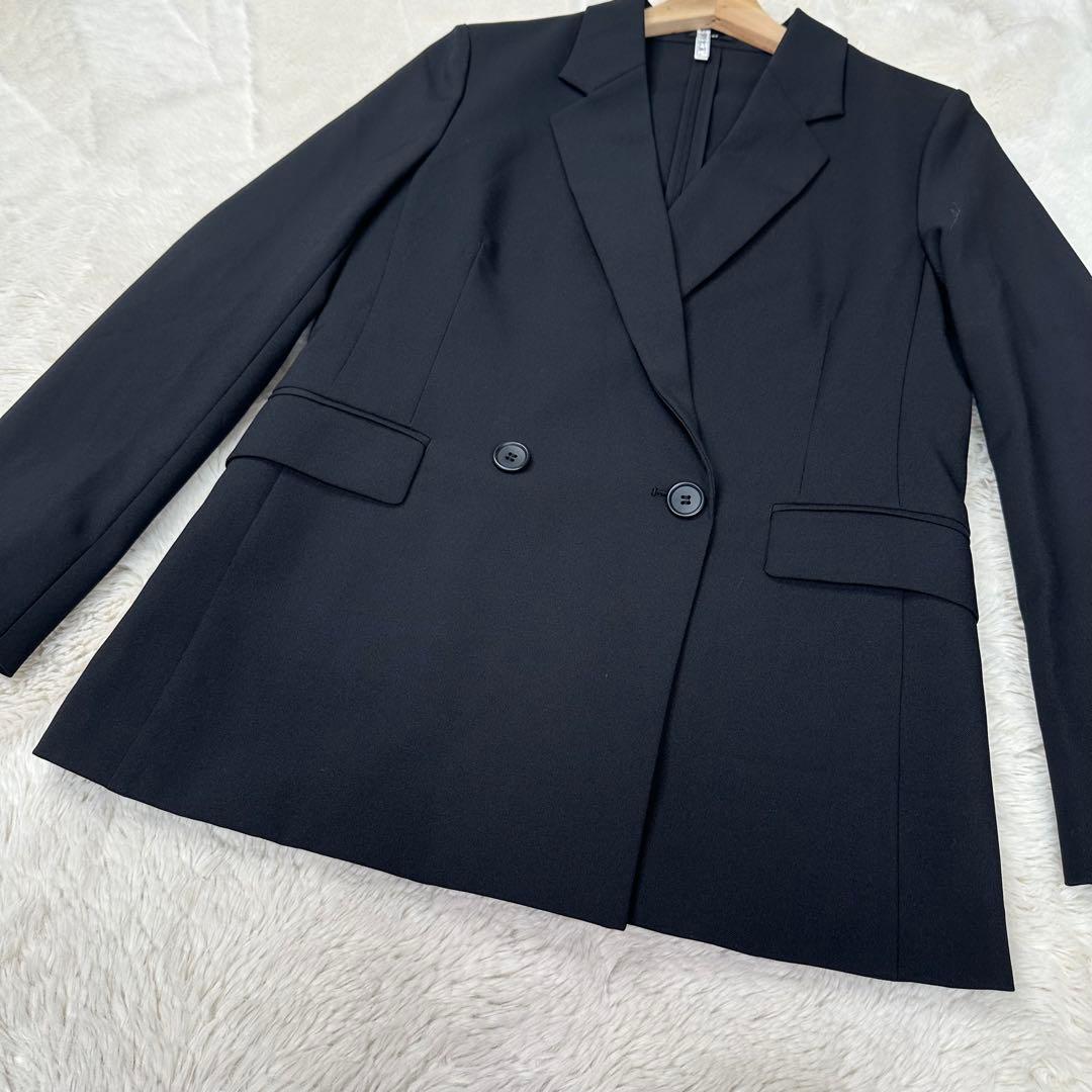 ✨美品✨PLST ダブルジャケット プレミアムオックス・マシンウォッシャブル S