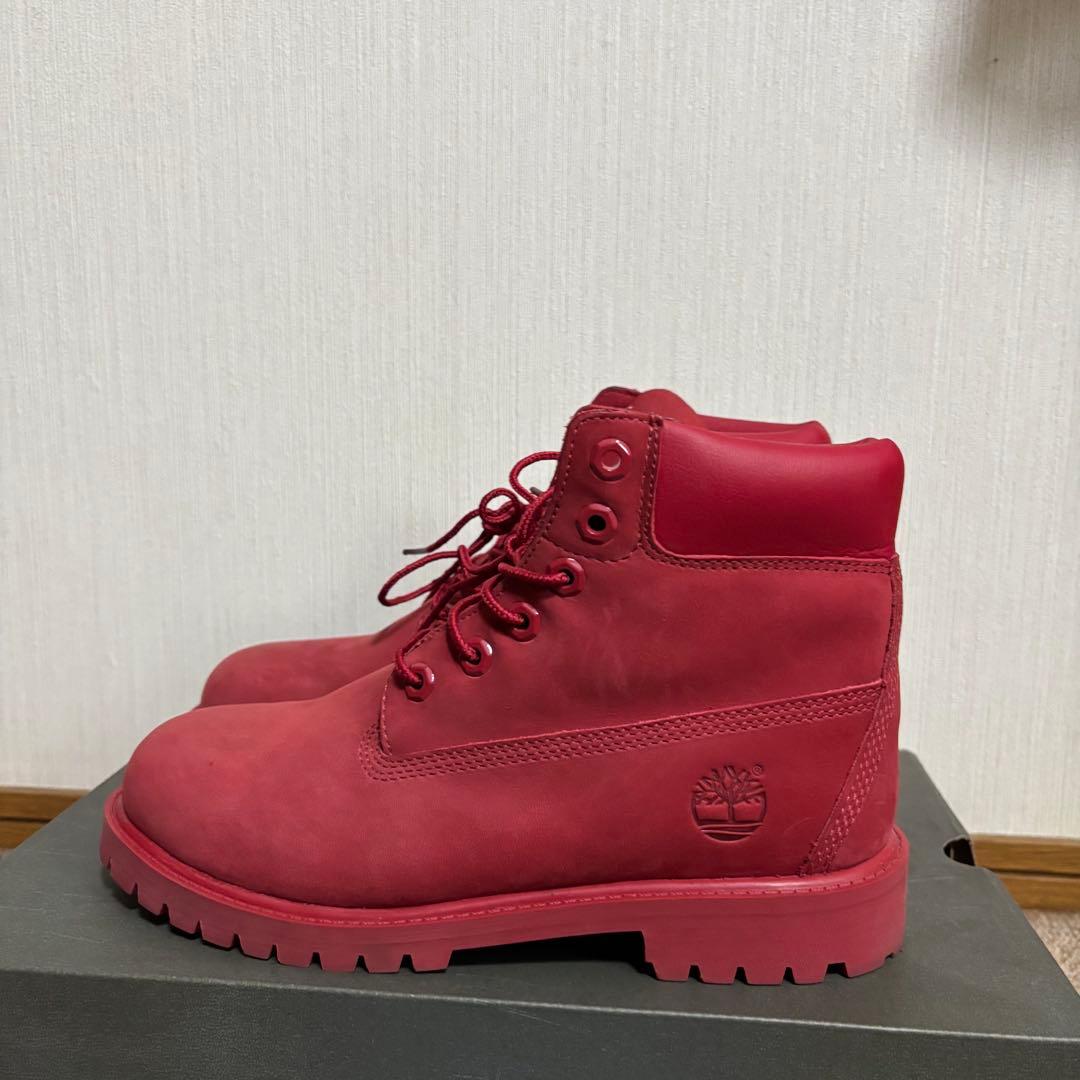 みい様　ティンバーランド ワークブーツ レッド 24cm