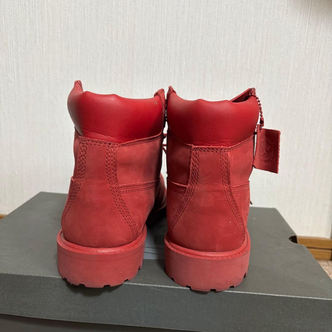 みい様　ティンバーランド ワークブーツ レッド 24cm