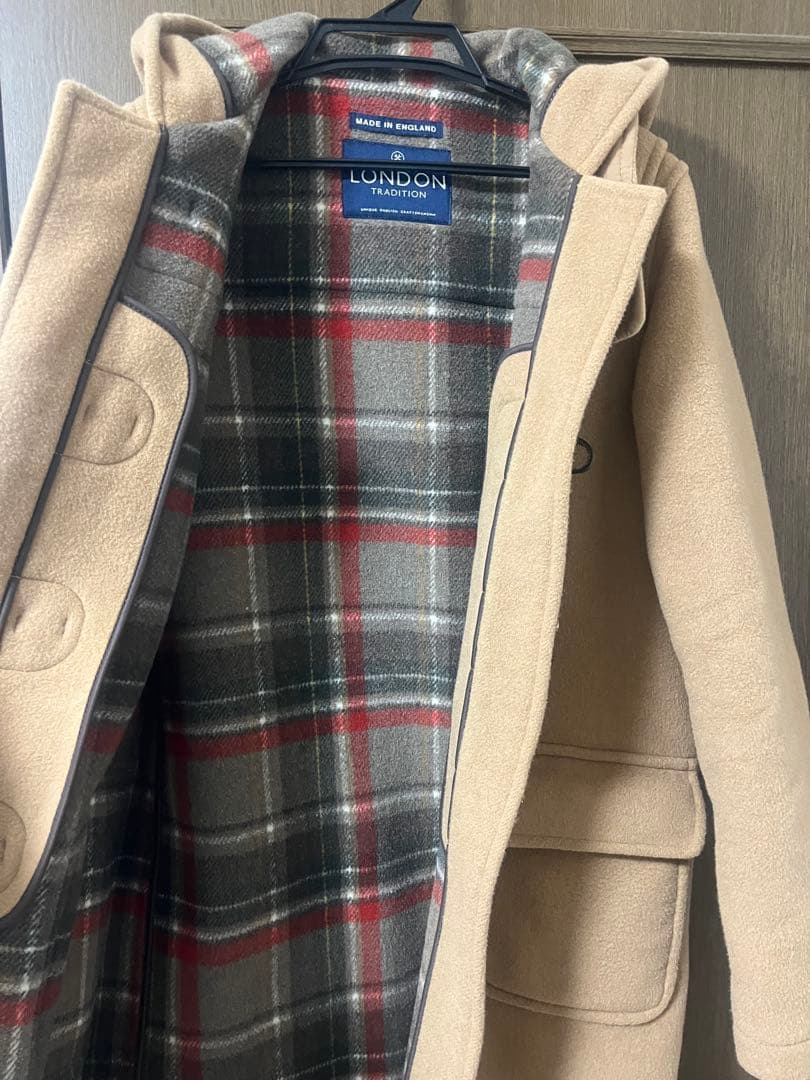 LONDON TRADITION ベージュ ダッフルコート