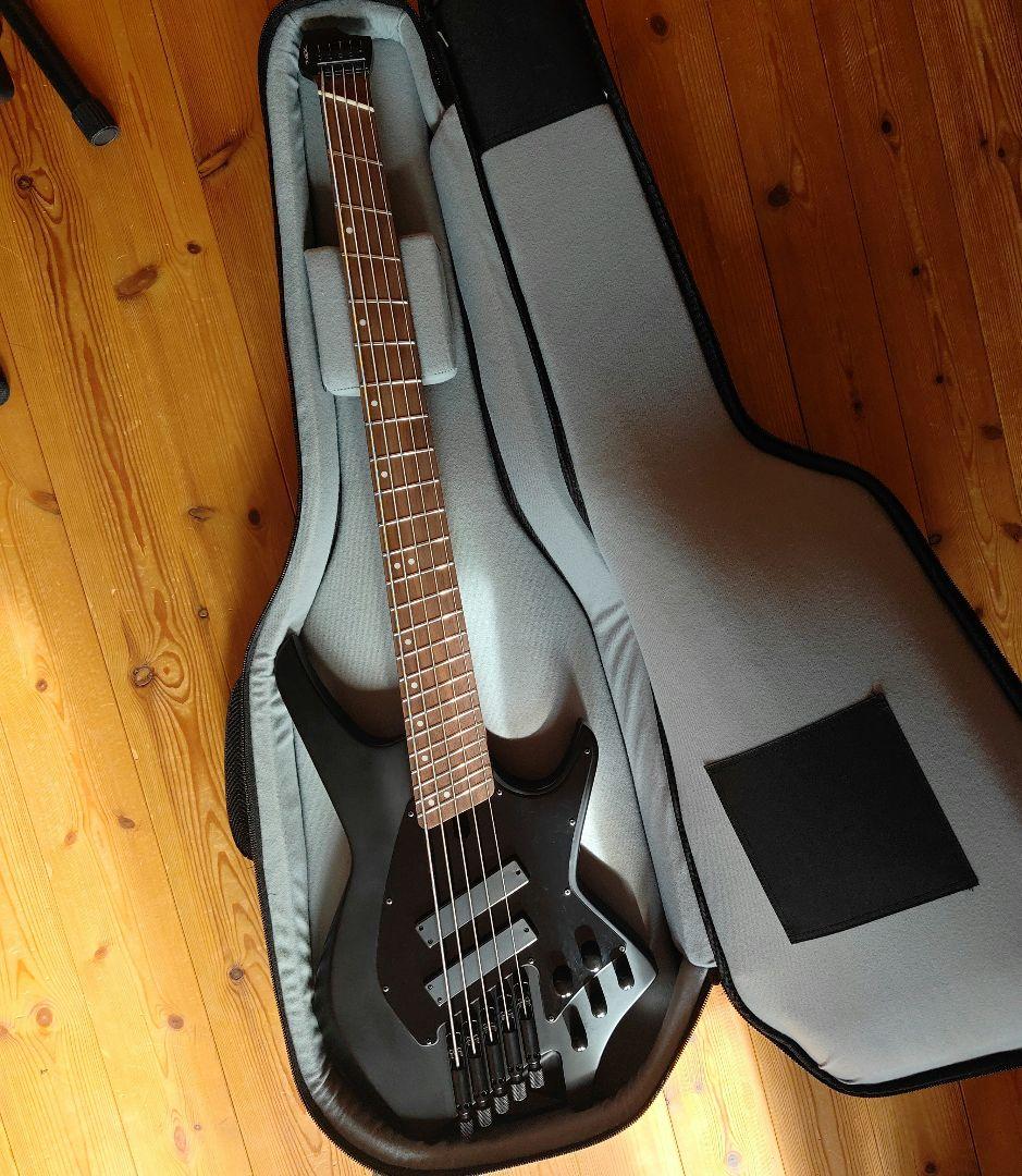 HEX Guitars NB505 black 5弦ベース used