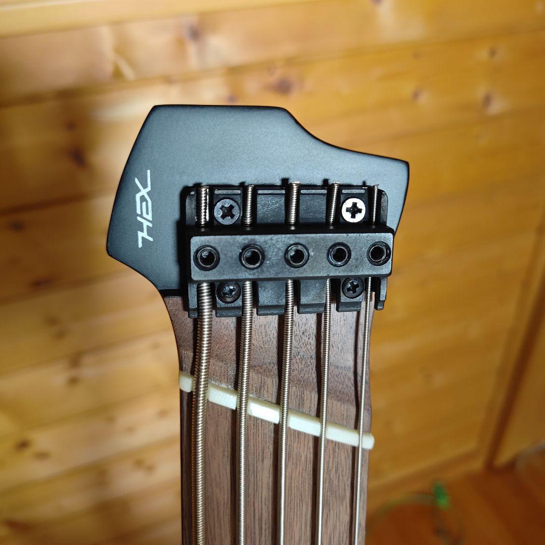 HEX Guitars NB505 black 5弦ベース used