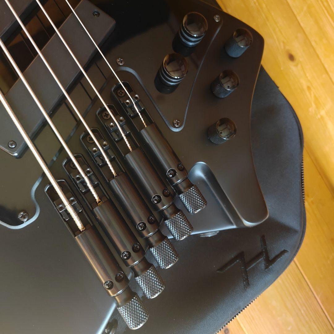 HEX Guitars NB505 black 5弦ベース used