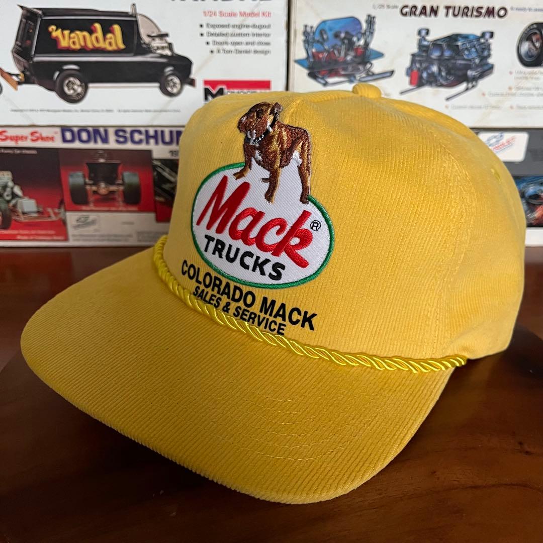 輝*様 新品◾️ キャップ◾️細コール◾️MACK trucks◾️トラッカーキ