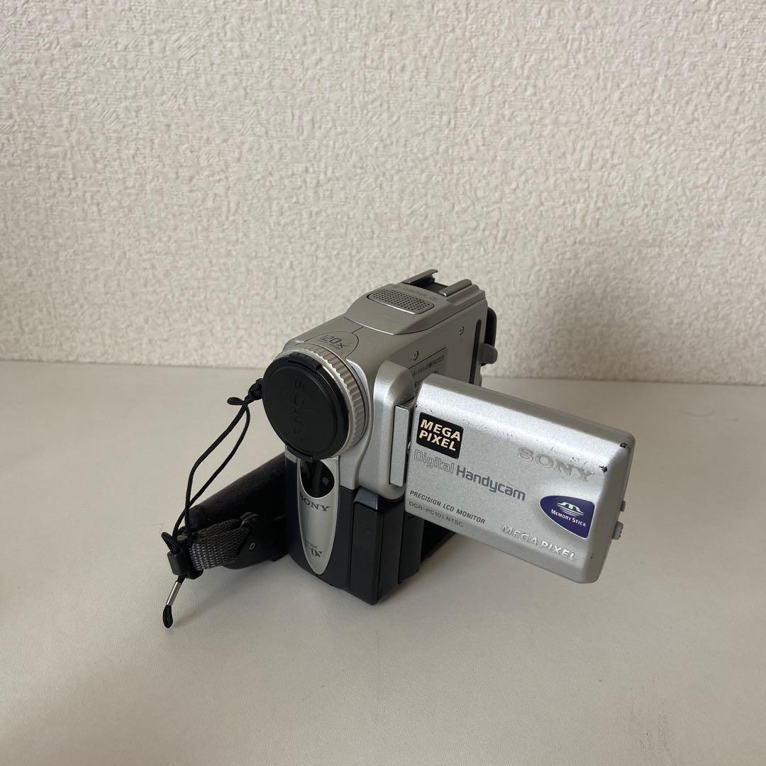 ハンディカム SONY MiniDV 高画質 ビデオカメラ DCR-PC101