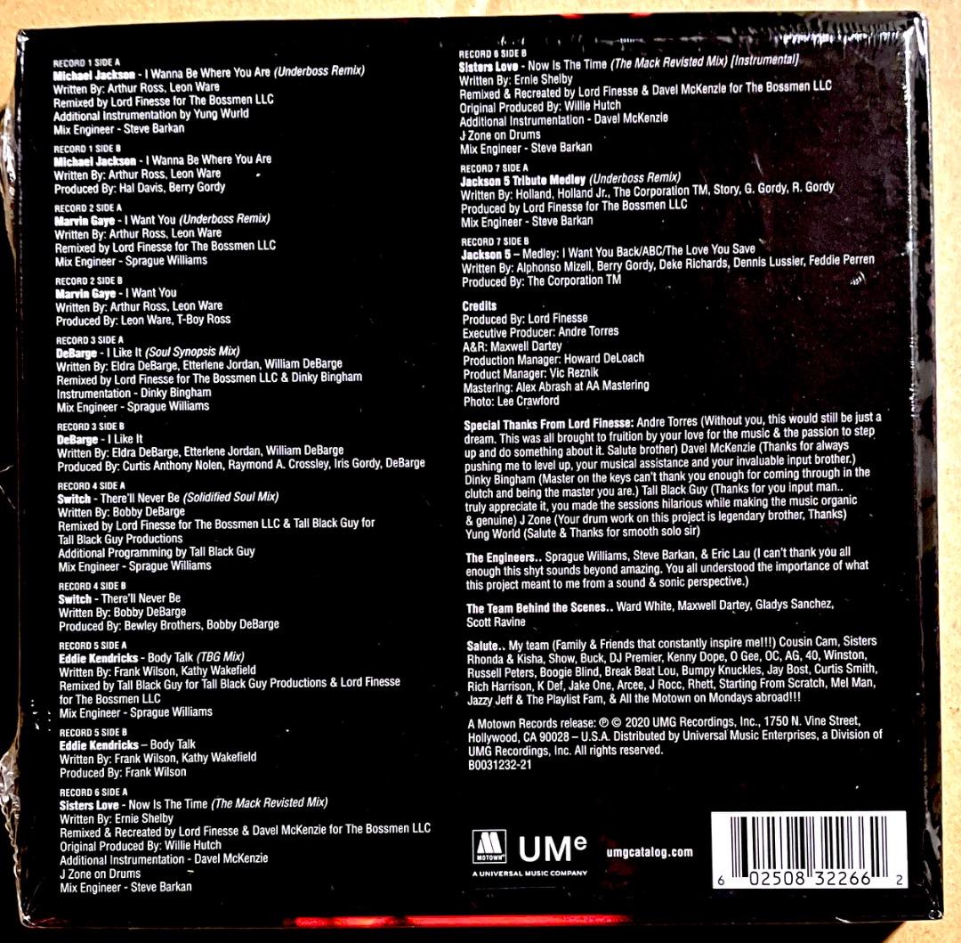 洋楽 Lord Finesse Motown State Of Mind 7\"x 7