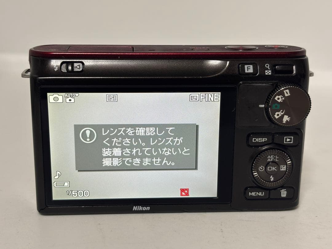 Nikon1 ニコン J2 ボディ レッド #2