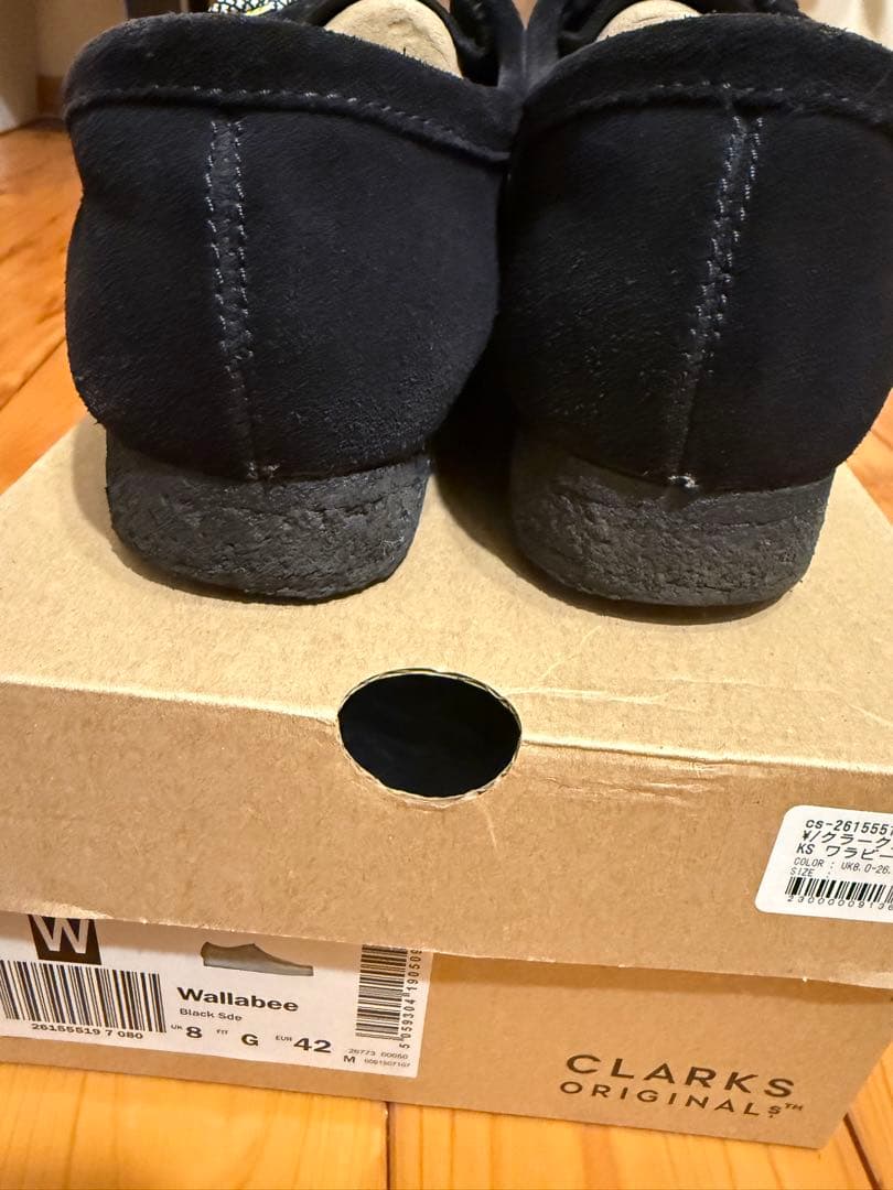 CLARKS クラークス wallabee ワラビー 27cm