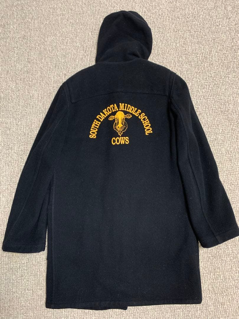 COMME des GARCONS カレッジロゴ ダッフルコート