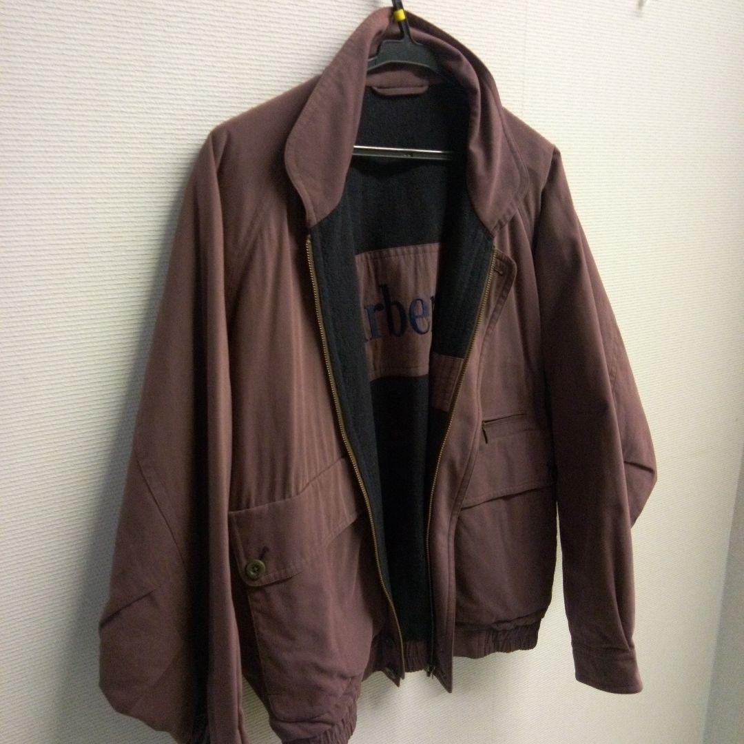 バーバリー　Burberry ブラウンパープル ジャケット　Lサイズ