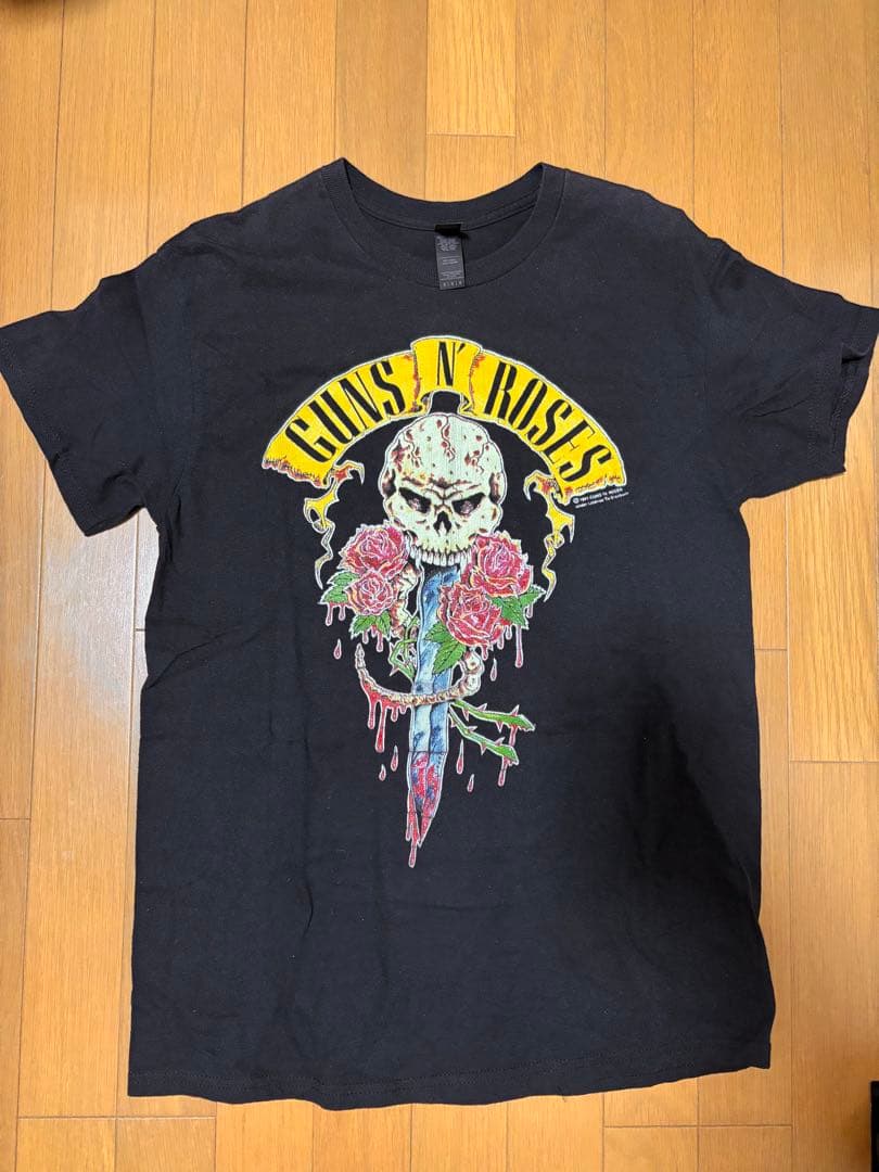 GUNS'N ROSES Tシャツhere today gone to hell
