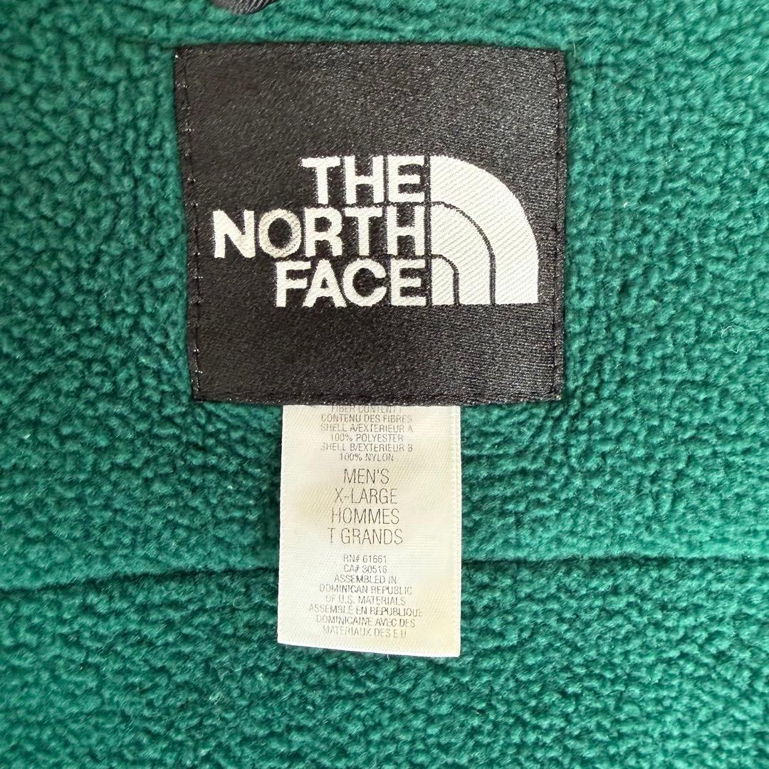 THE NORTH FACE ノースフェイス デナリベスト XL フリース　黒緑