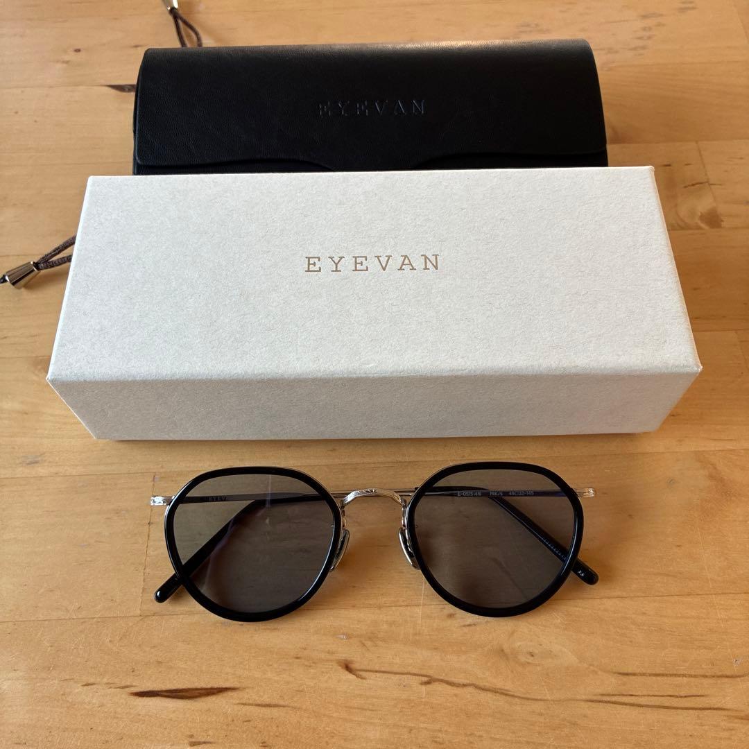 美品　EYEVAN アイヴァン　E-0515（49）　PBK/S