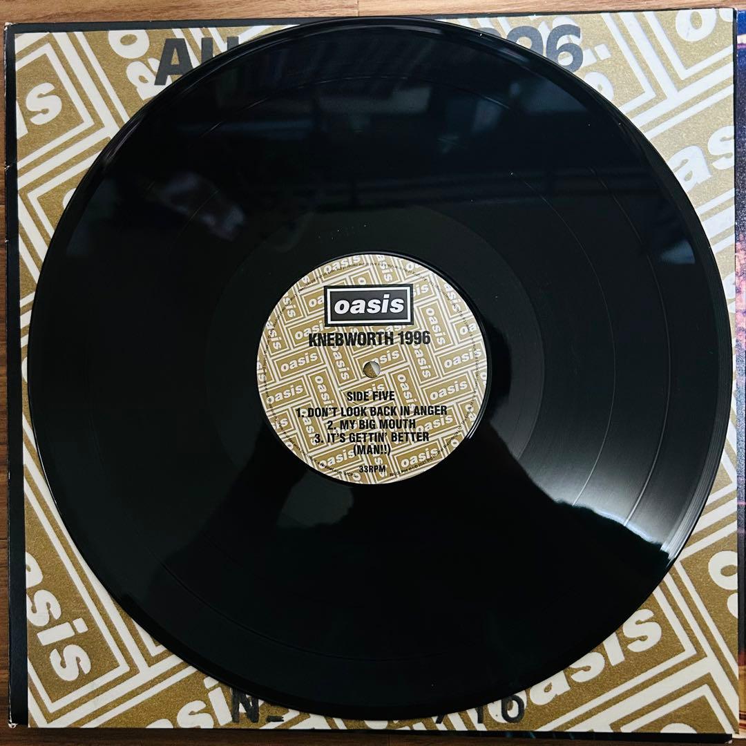 OASIS 「Knebworth 1996」3LP