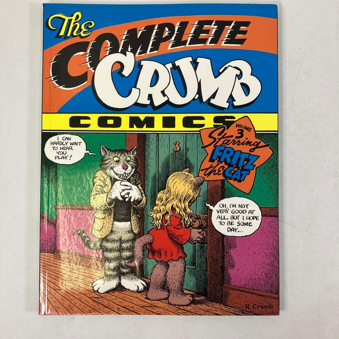 THE COMPLETE CRUMB COMICS 3 8 16 17 4冊