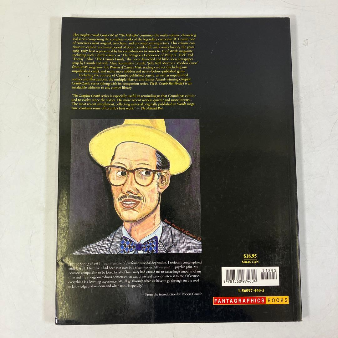 THE COMPLETE CRUMB COMICS 3 8 16 17 4冊