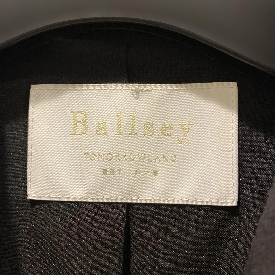 お値下げ　Ballseyリネンブレンドセルロース ルーズフィットジャケット