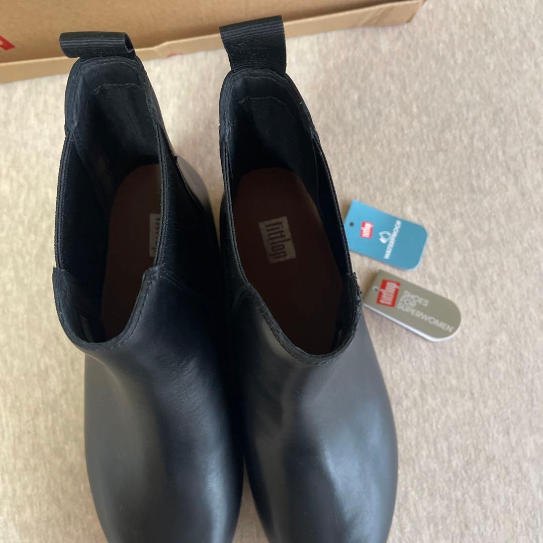 fitflop サイドゴアブーツ　ウォータープルーフ　23〜23.5㎝