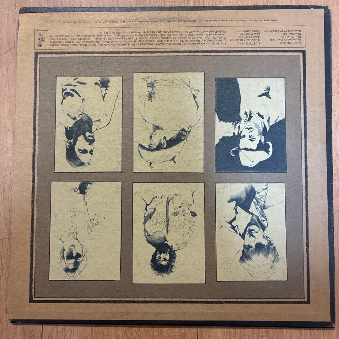 グレイトフルデッド 名盤 レコード ワーキングマンズデッド USオリジナル盤