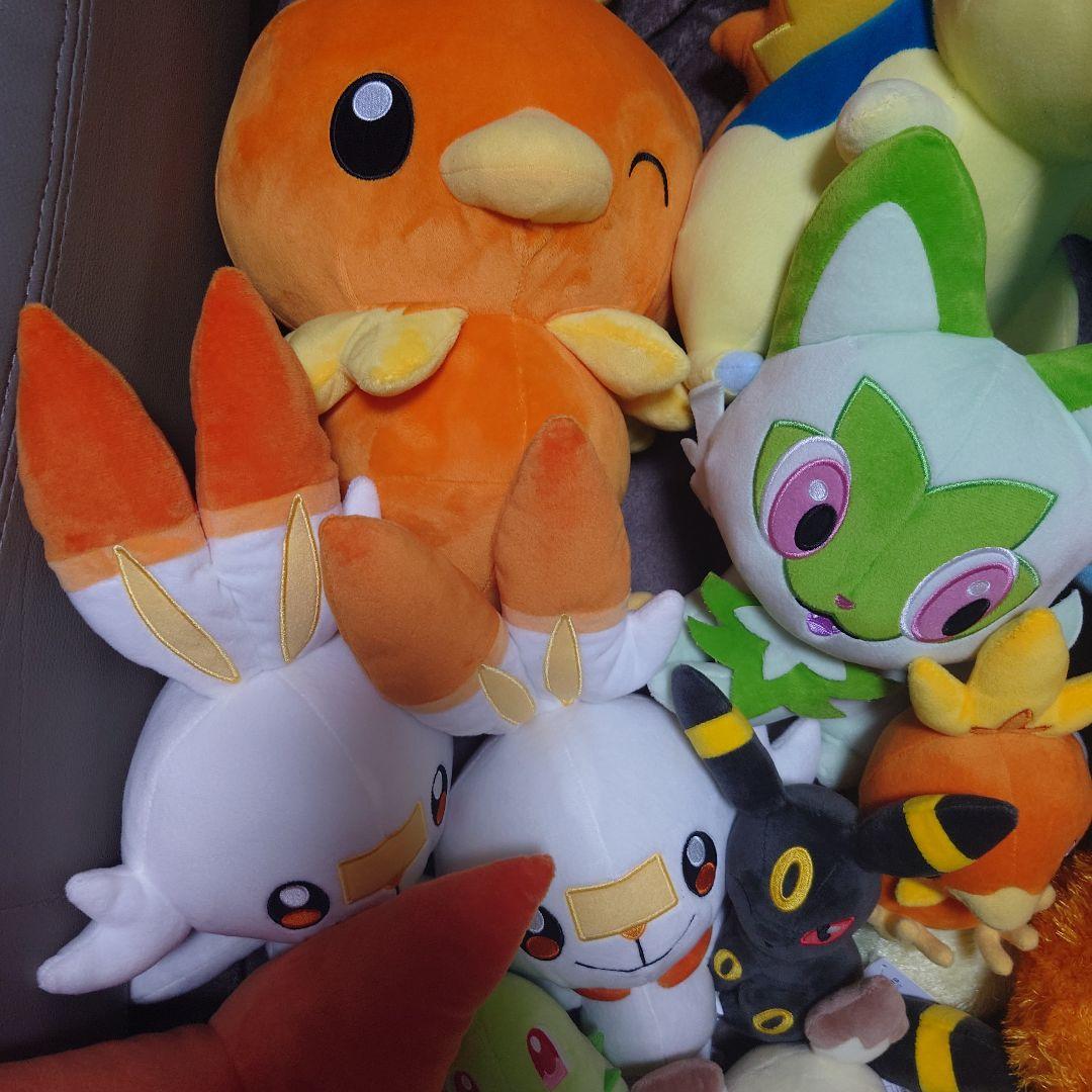 ポケットモンスター ポケモン ぬいぐるみ プライズ　17点セット　まとめ売り