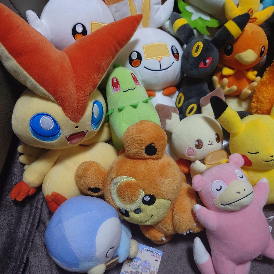 ポケットモンスター ポケモン ぬいぐるみ プライズ　17点セット　まとめ売り