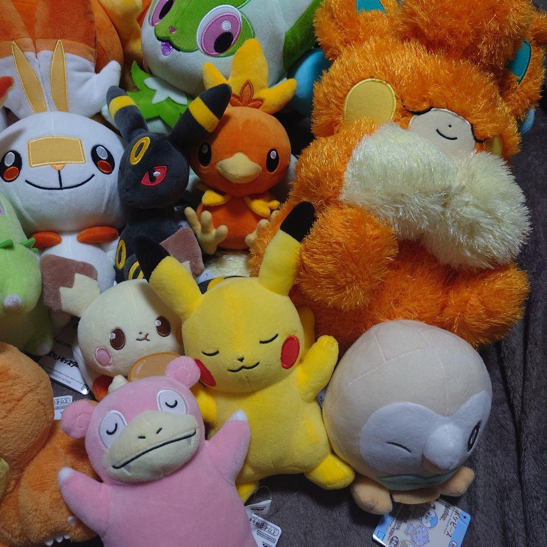 ポケットモンスター ポケモン ぬいぐるみ プライズ　17点セット　まとめ売り