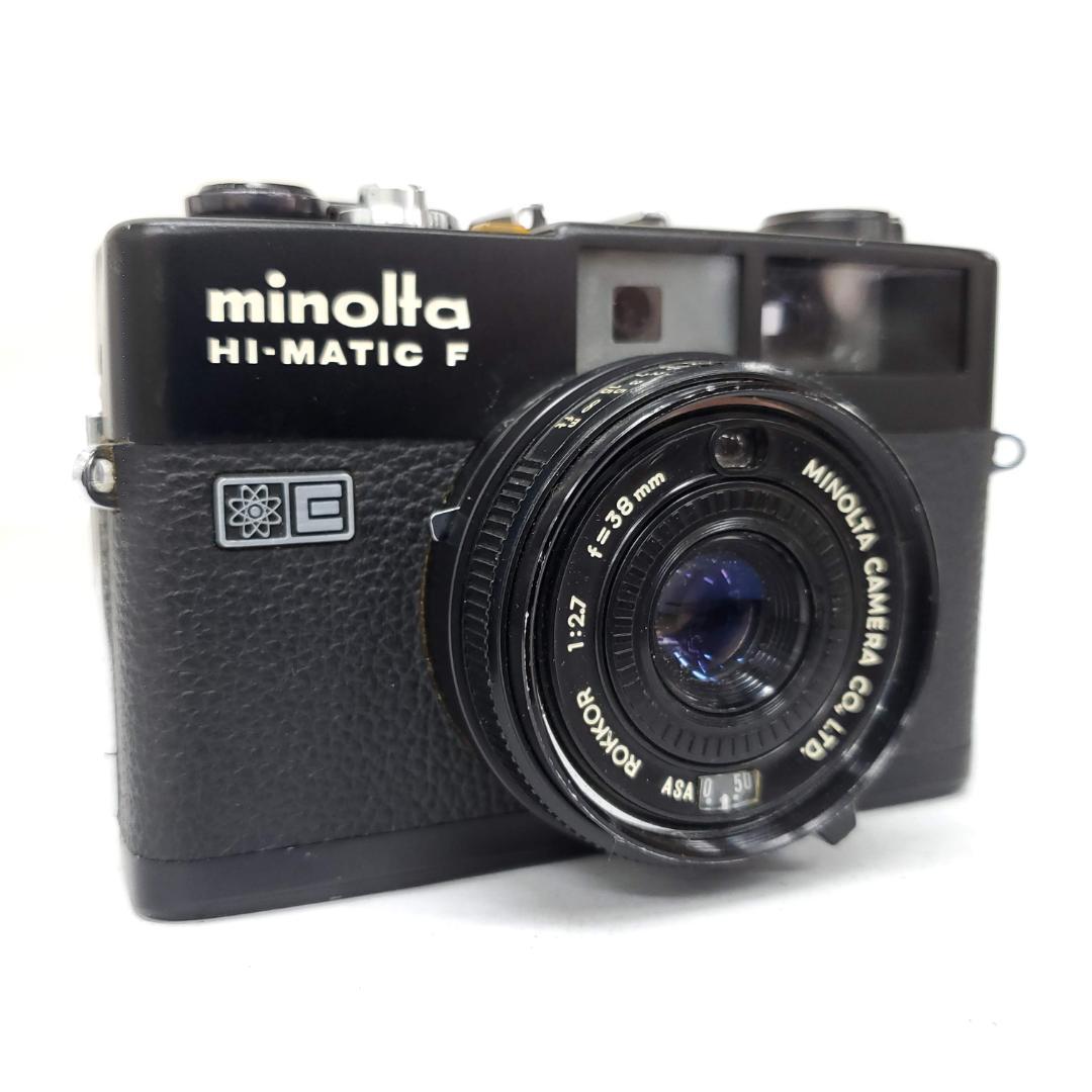 フィルムカメラ Minolta HI-MATIC F E G0129-348-7p p