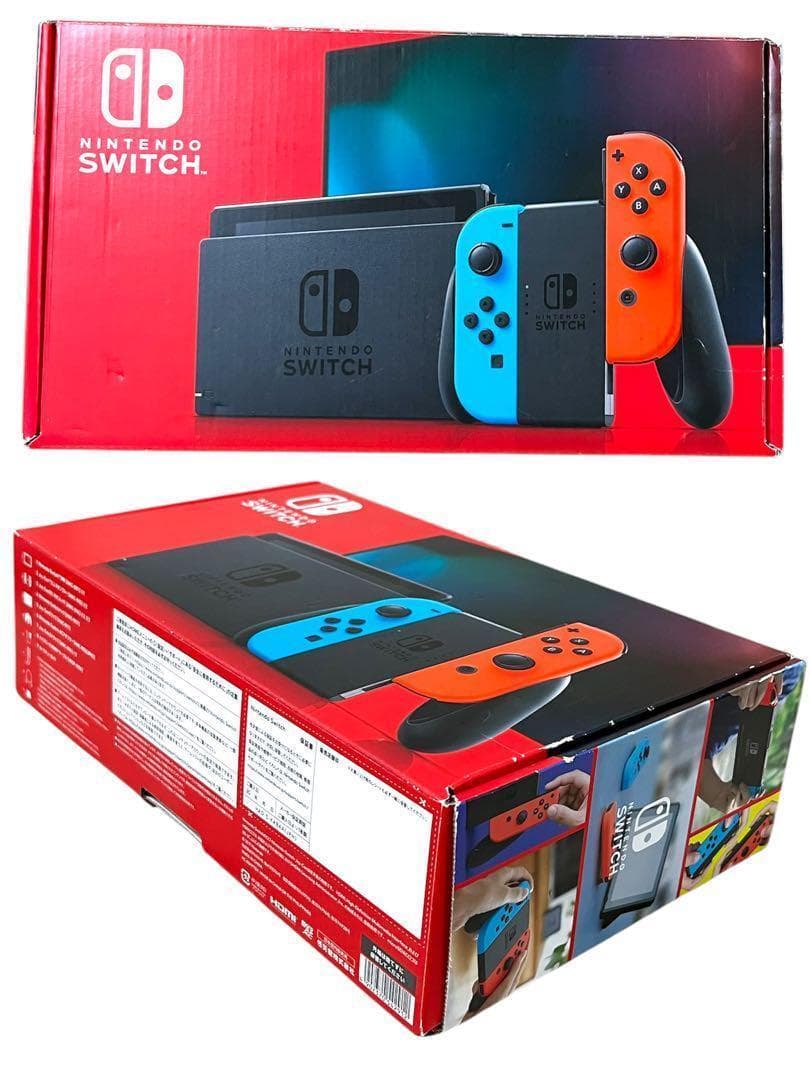【美品•あつ森•付属品あり】Nintendo Switch バッテリー強化型