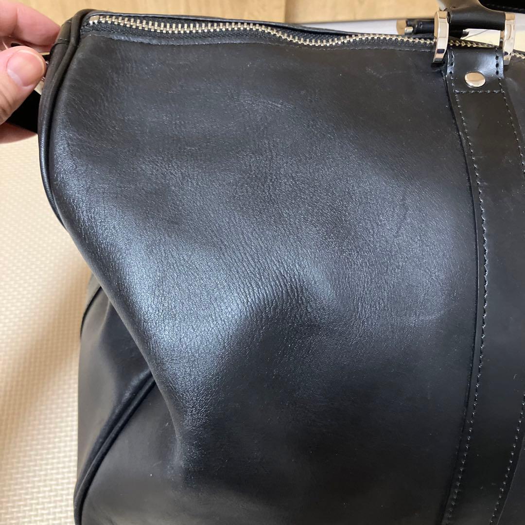人気　完売品　MBハイエンド トラベルバッグ レザー　ブラック　黒　ショルダー