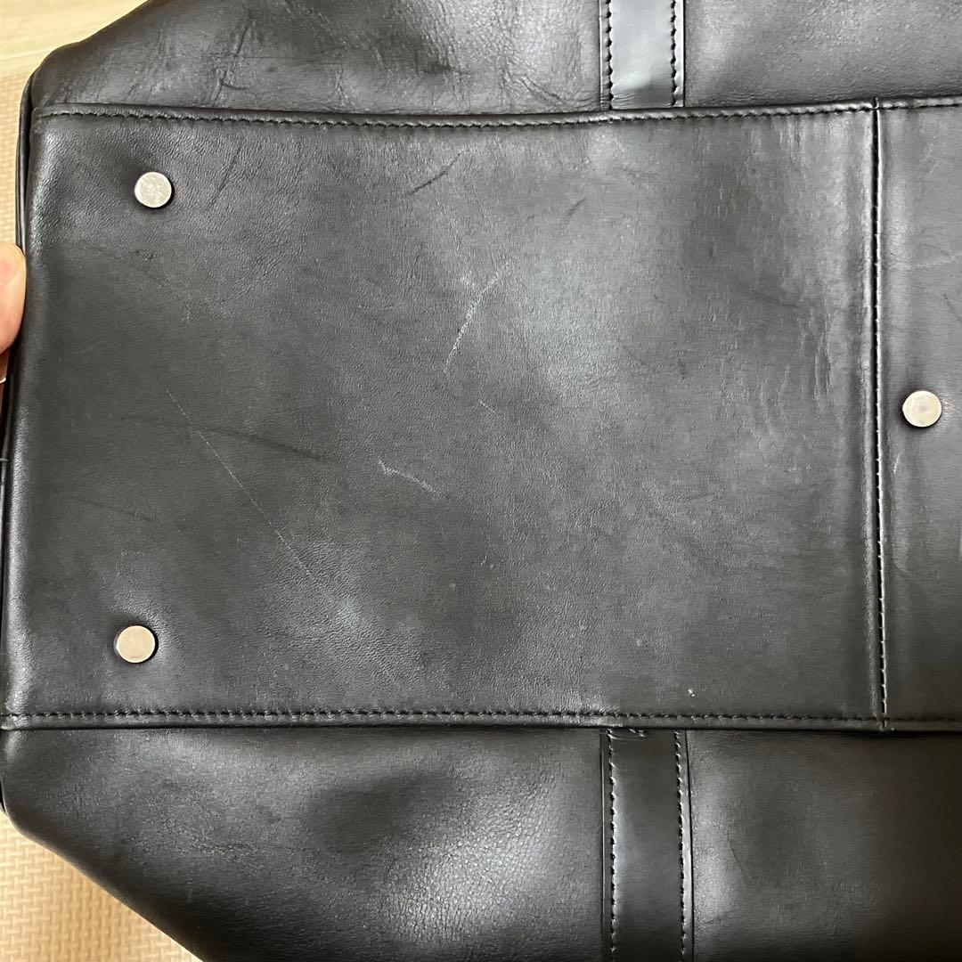 人気　完売品　MBハイエンド トラベルバッグ レザー　ブラック　黒　ショルダー