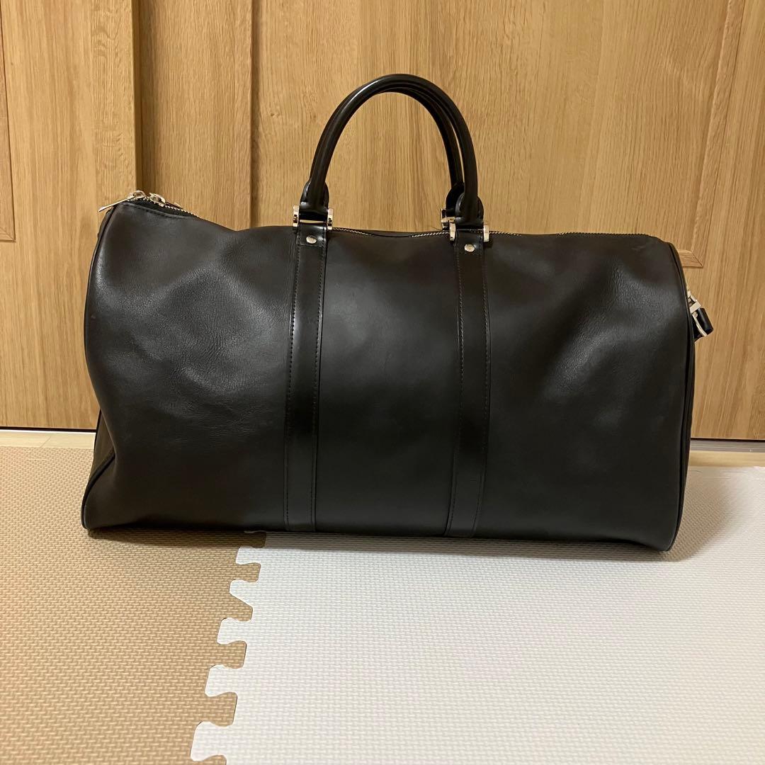 人気　完売品　MBハイエンド トラベルバッグ レザー　ブラック　黒　ショルダー