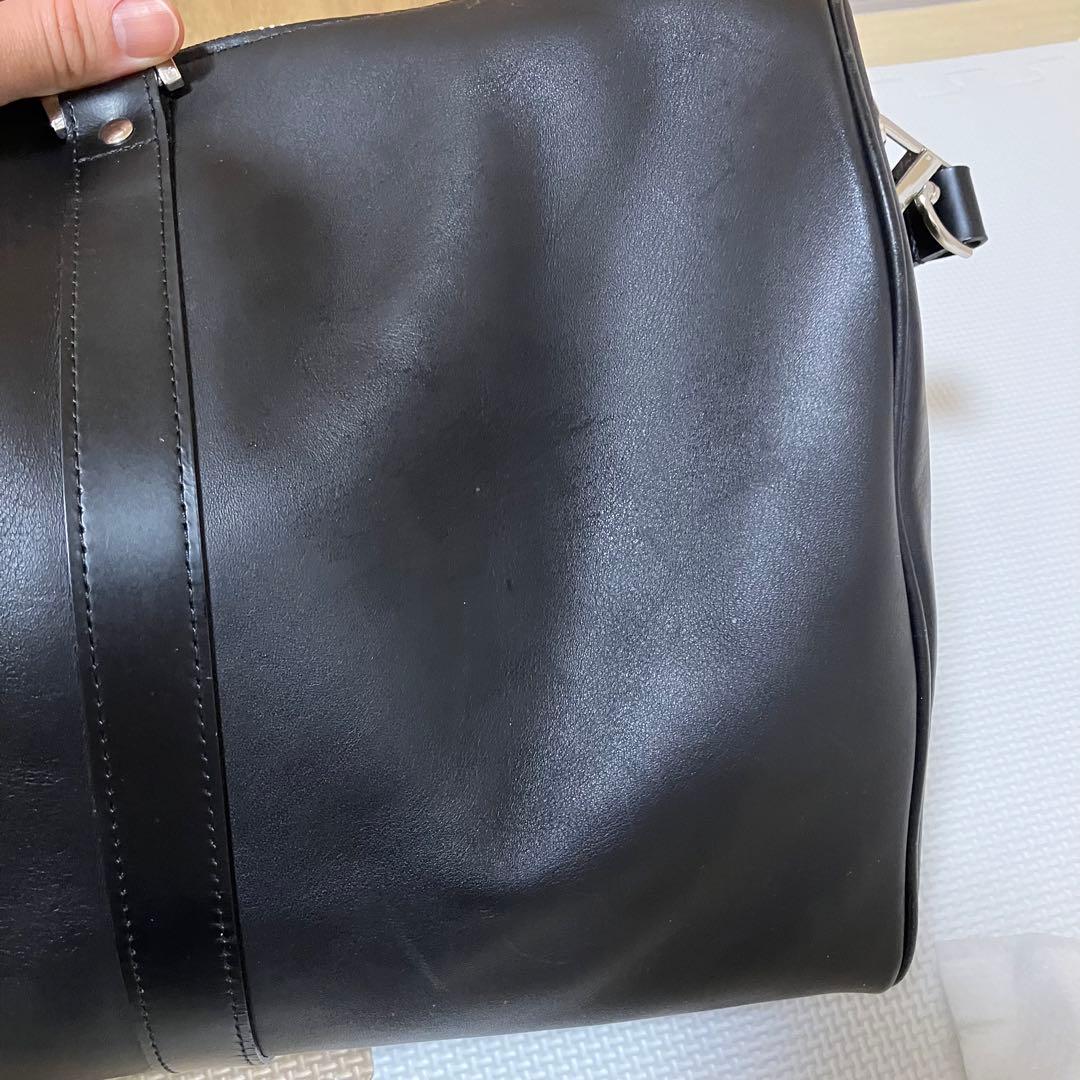 人気　完売品　MBハイエンド トラベルバッグ レザー　ブラック　黒　ショルダー