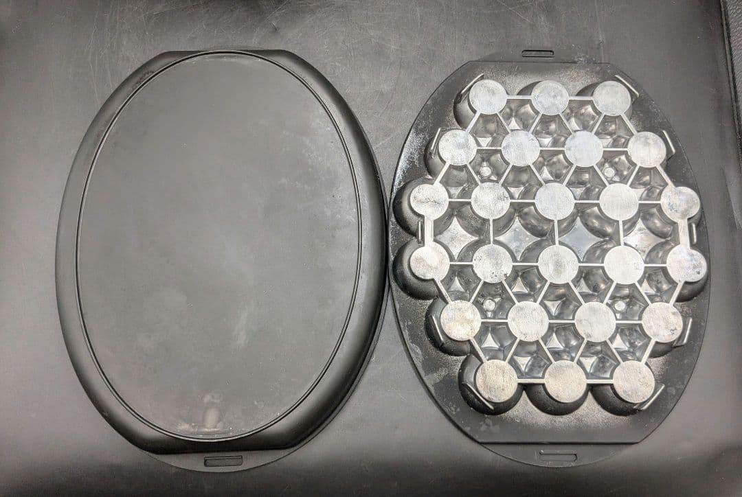 BRUNO 多機能グリル鍋 ブルーグレー　ブルーノ オーバルホットプレート
