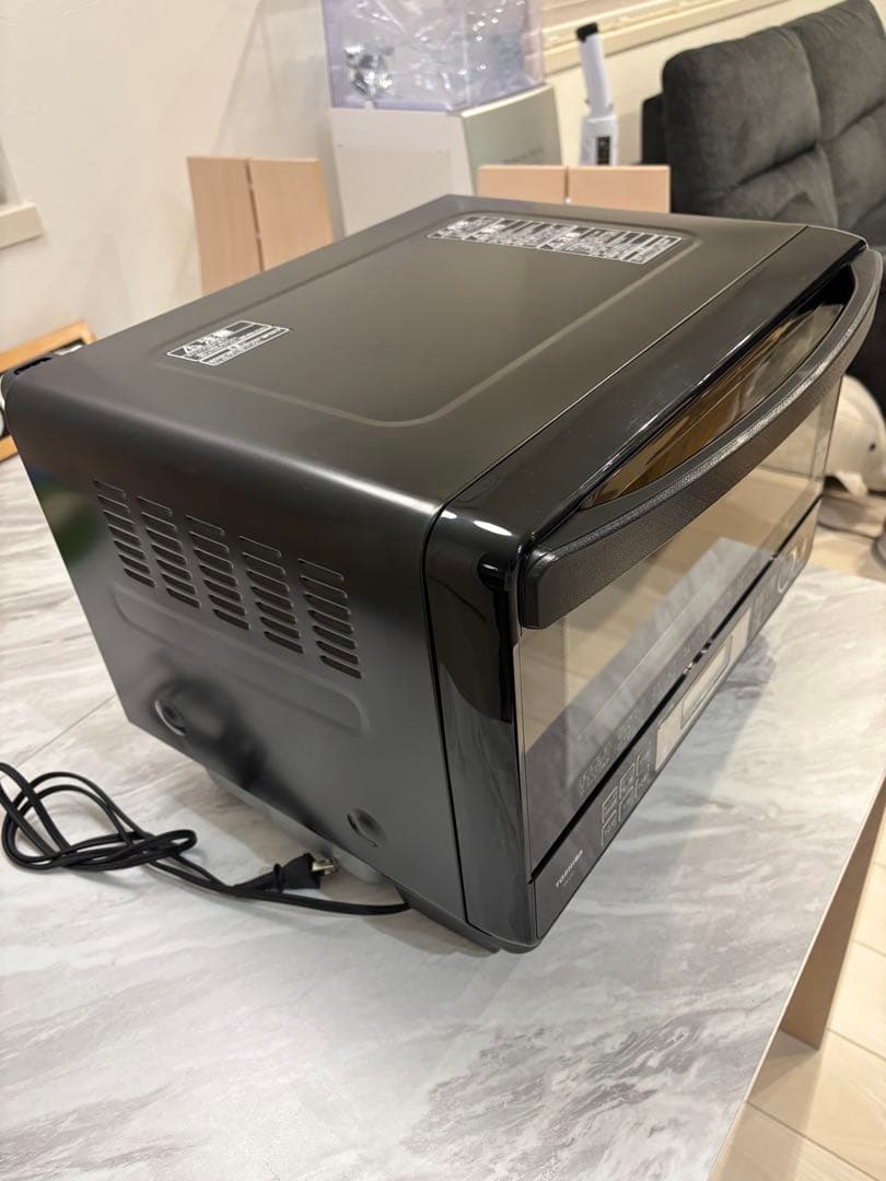 TOSHIBA ブラック オーブンレンジ　2014年製　26L