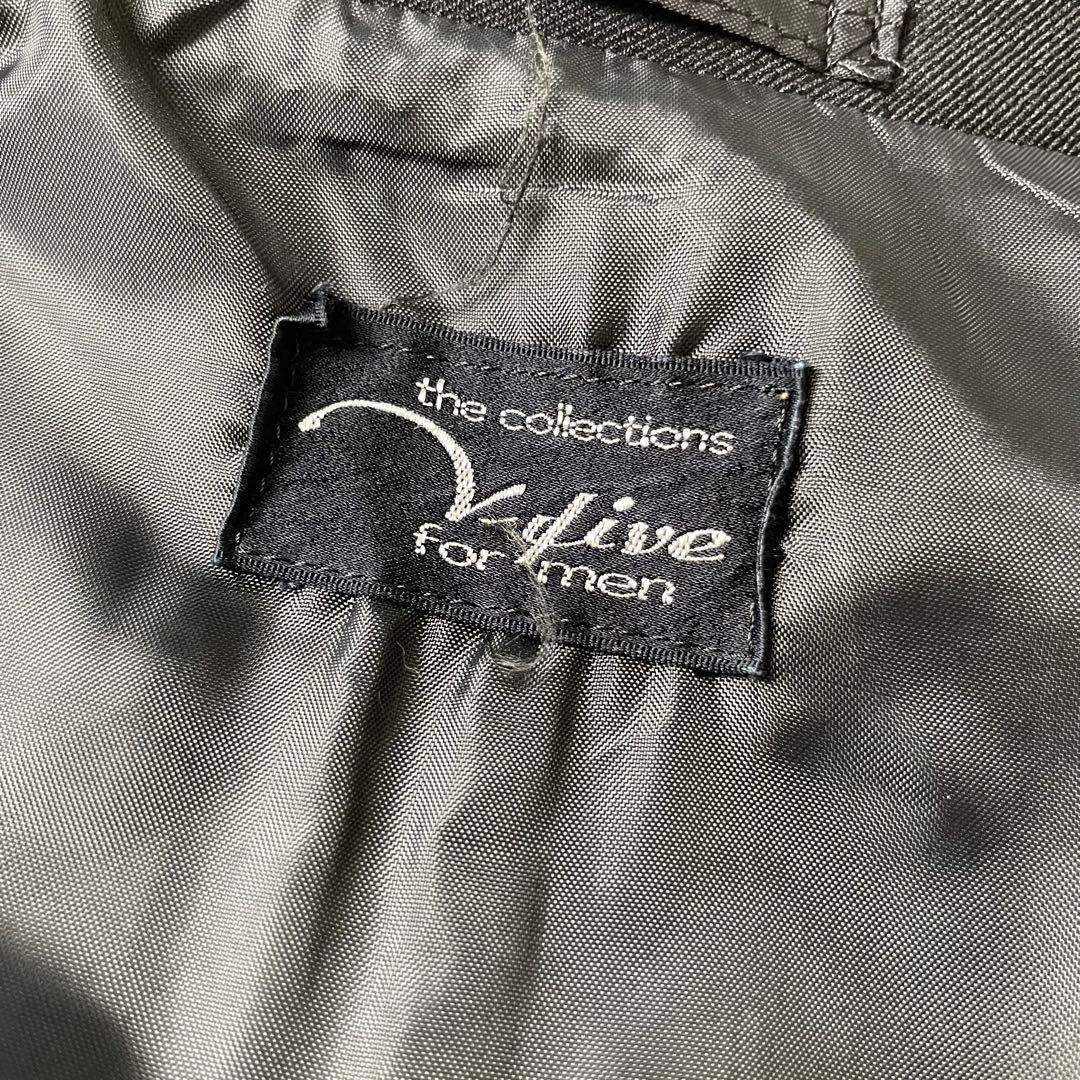 90-00s Zip Blouson Black アーガイルチェック