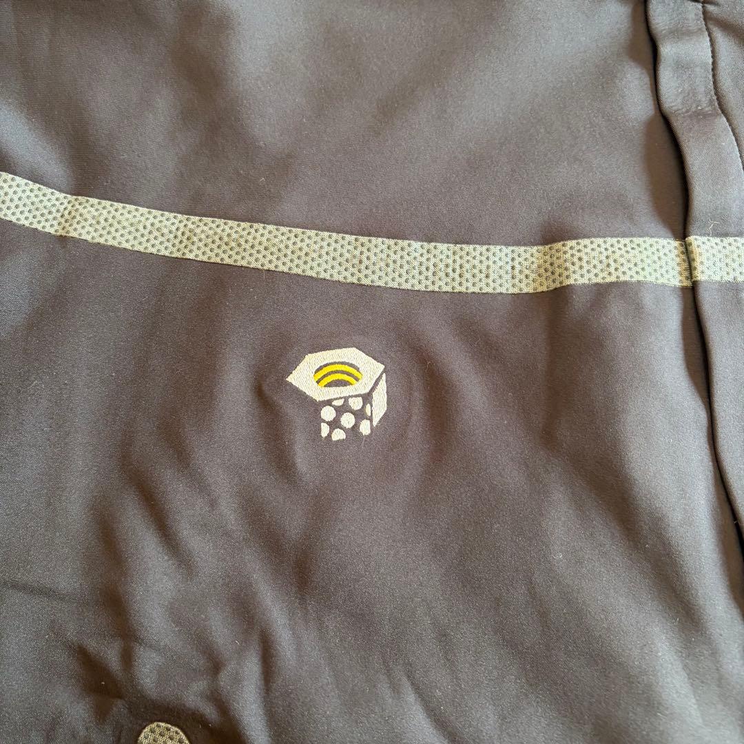 00s Mountain Hardwear ソフトシェル　ジャケット　グレー