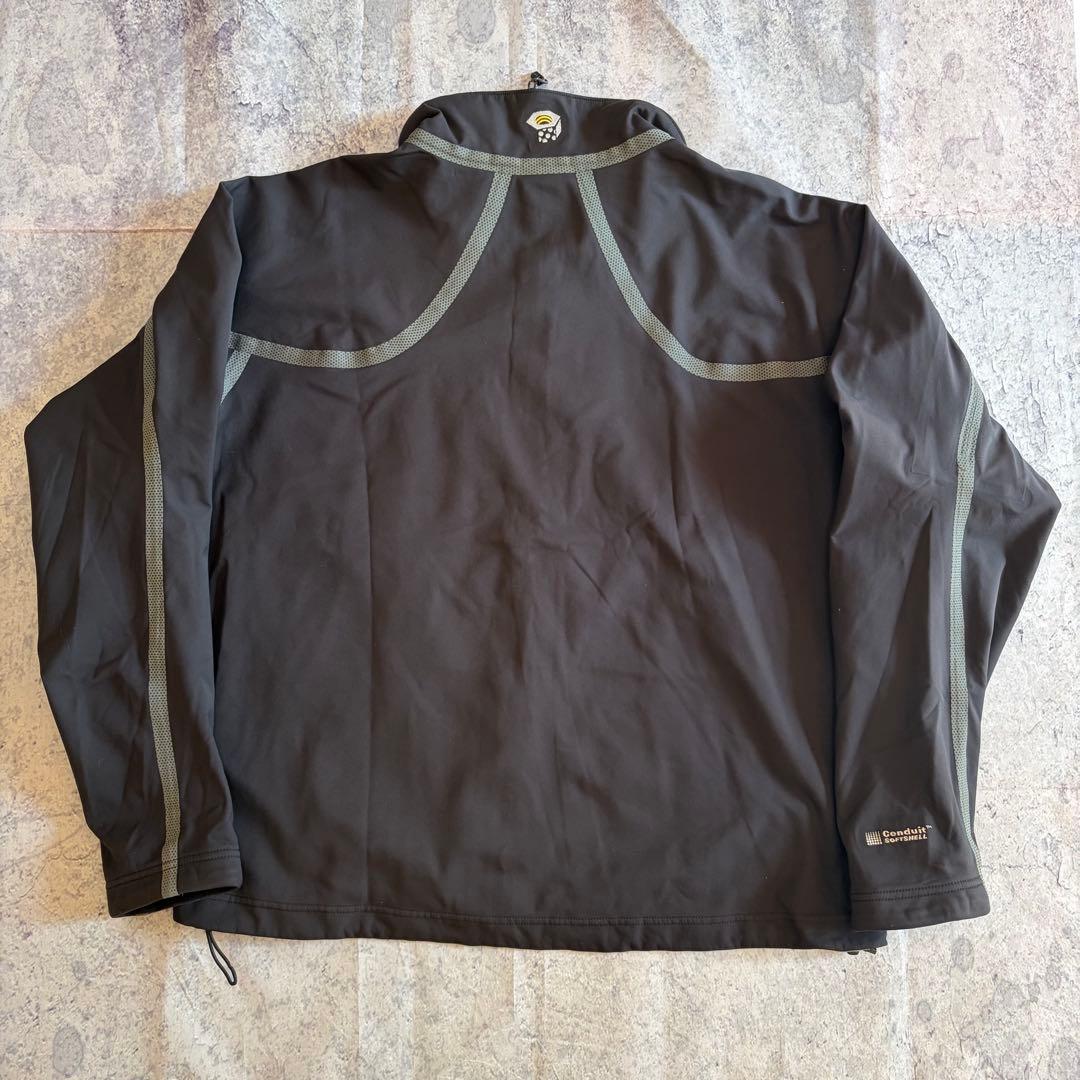 00s Mountain Hardwear ソフトシェル　ジャケット　グレー